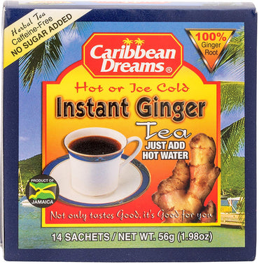 Caribbean Dreams Instant Ginger Tea unsweeted